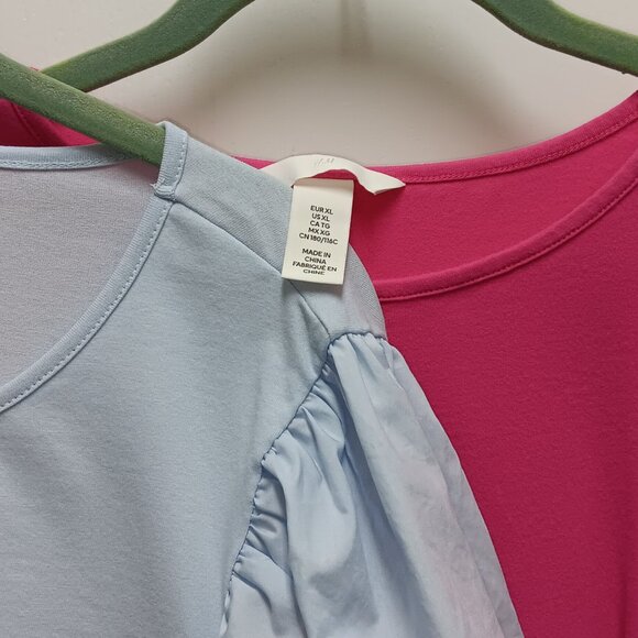 H & M 2 pieces blouse/ tee shirt - Picture 2 of 4